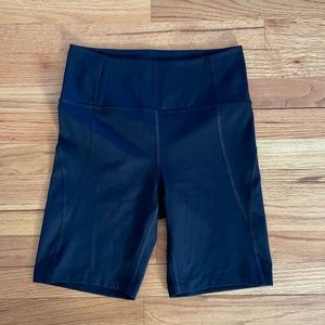 Girlfriend Black Bike Shorts